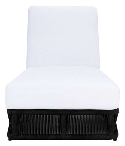 Safavieh - Gillian Sunlounger - Black - White - PAT7527B veiw 1