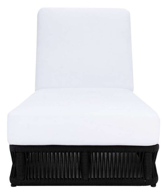 Safavieh - Gillian Sunlounger - Black - White - PAT7527B veiw 1