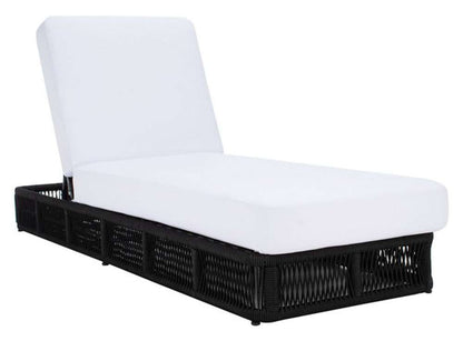 Safavieh - Gillian Sunlounger - Black - White - PAT7527B veiw 3