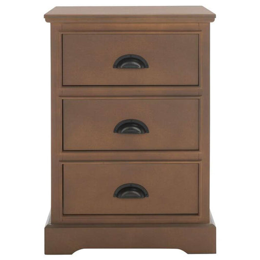 Safavieh - Griffin 3 Dwr Side Table - Sepia - AMH5717B veiw 1