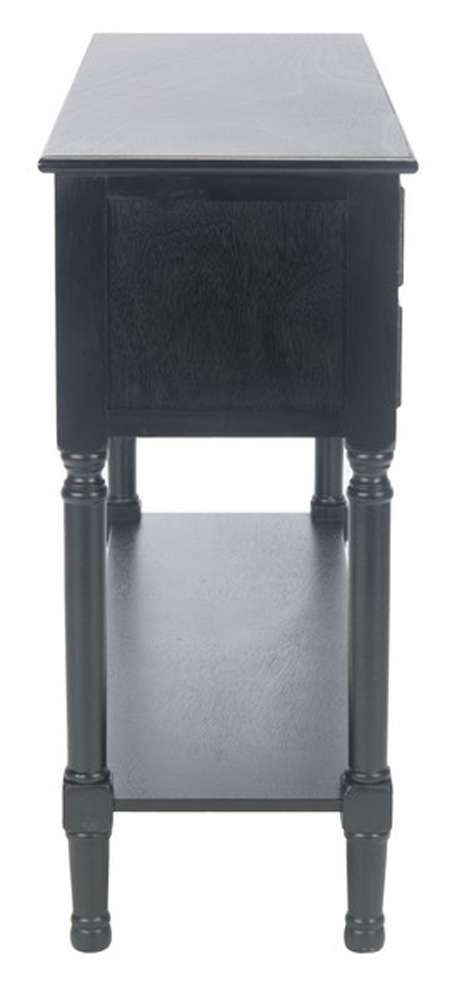 Safavieh - Haines 4Drw Console Table - Black - CNS5728A veiw 3