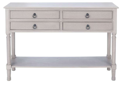 Safavieh - Haines 4Drw Console Table - Greige - CNS5728C veiw 1