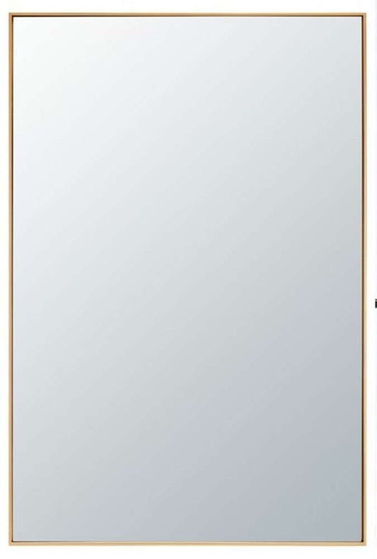 Safavieh - Harlon 24in Mirror - Brass - MRR2011C veiw 1