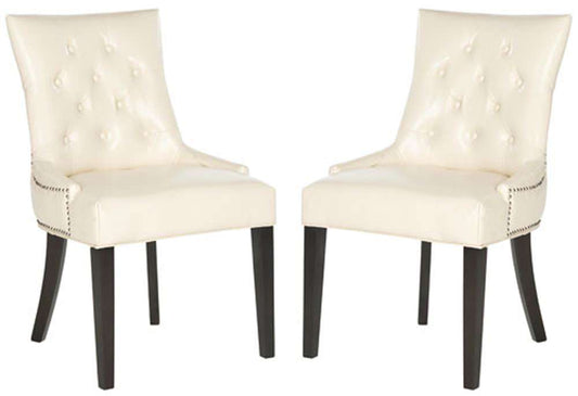 Safavieh - Harlow Ring Chair - Flat Cream  (Set of 2) - MCR4716B-SET2 veiw 1