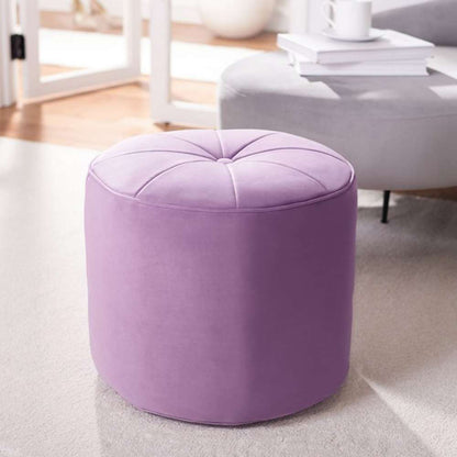 Safavieh - Hawkem Cylinder Ottoman - Lilac - OTT4502D veiw 2