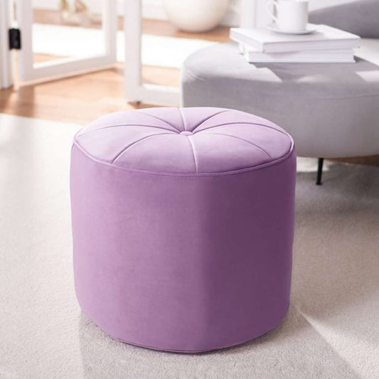 Safavieh - Hawkem Cylinder Ottoman - Lilac - OTT4502D veiw 2
