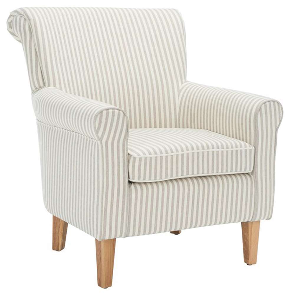 Safavieh - Hazina Chair - Beige Stripe  - MCR1002E veiw 3