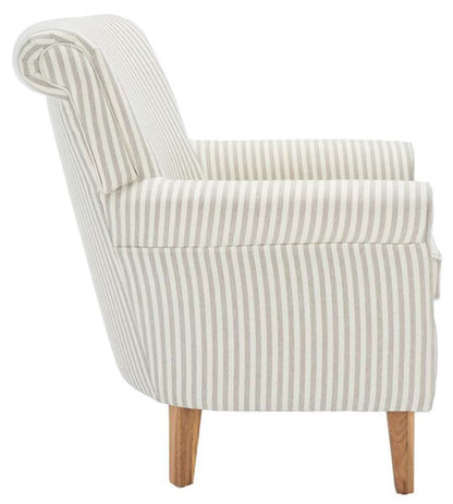 Safavieh - Hazina Chair - Beige Stripe  - MCR1002E veiw 4