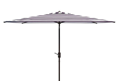 Safavieh - Iris 6.5X10 Rect Umbrella - Black - White - PAT8304A veiw 1