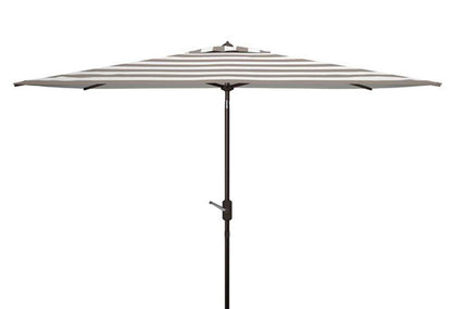 Safavieh - Iris 6.5X10 Rect Umbrella - Grey - White - PAT8304D veiw 1