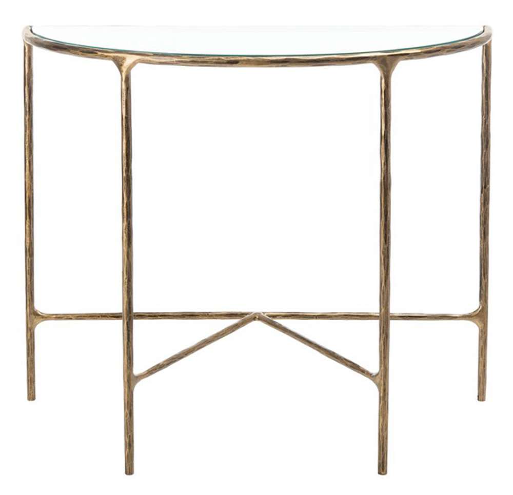 Safavieh - Jessa Forged Metal Console Table - Brass - SFV9506A veiw 1
