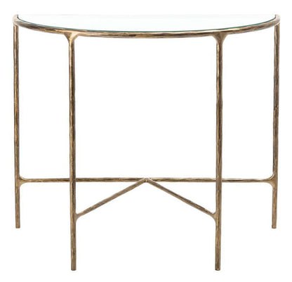 Safavieh - Jessa Forged Metal Console Table - Brass - SFV9506A veiw 1