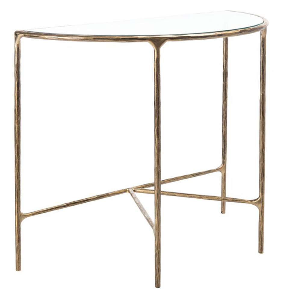 Safavieh - Jessa Forged Metal Console Table - Brass - SFV9506A veiw 3