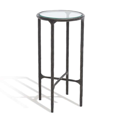 Safavieh - Jessa Metal Tall Round End Table - Black - SFV9504E veiw 4