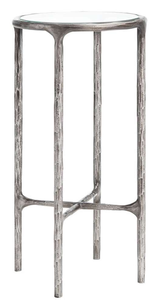 Safavieh - Jessa Metal Tall Round End Table - Silver - SFV9504B veiw 3