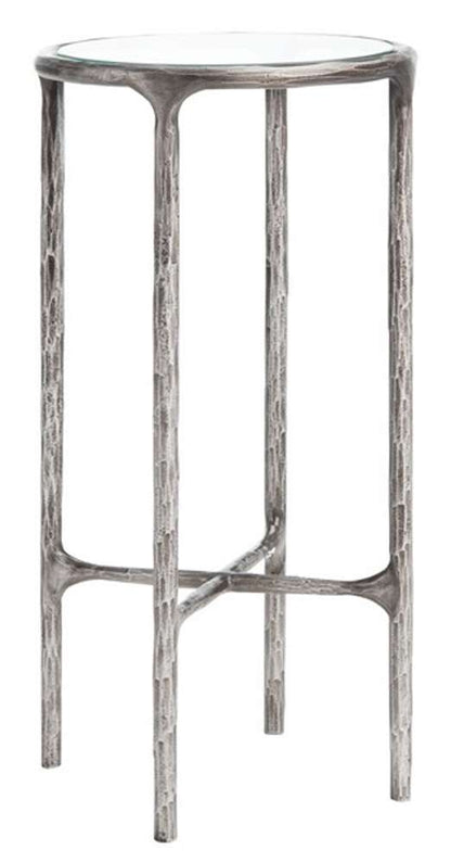 Safavieh - Jessa Metal Tall Round End Table - Silver - SFV9504B veiw 3