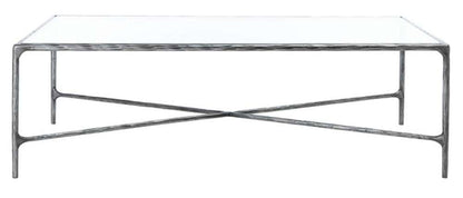 Safavieh - Jessa Rectangle Coffee Table - Silver - SFV9500B veiw 1