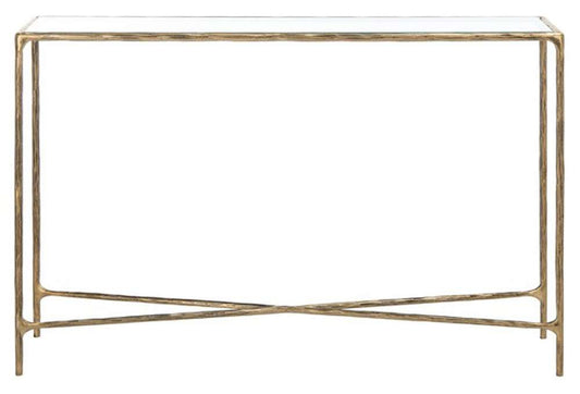 Safavieh - Jessa Rectangle Console Table - Brass - SFV9502A veiw 1