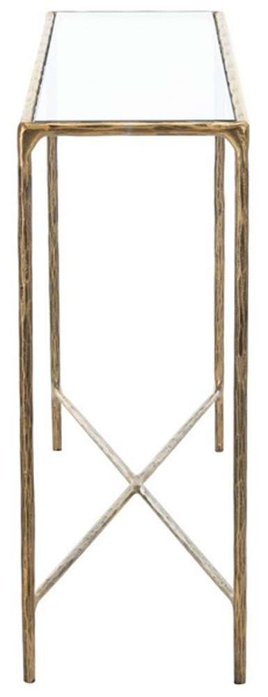 Safavieh - Jessa Rectangle Console Table - Brass - SFV9502A veiw 4