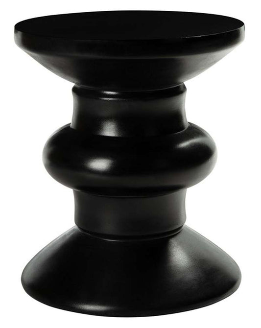 Safavieh - Jiraiya Concrete Accent Stool - Black - VNN1033C veiw 1