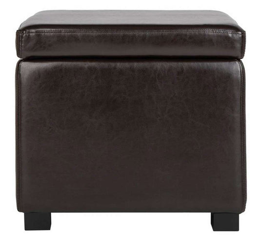 Safavieh - Jonathan Ottoman - Brown - HUD4007A veiw 1