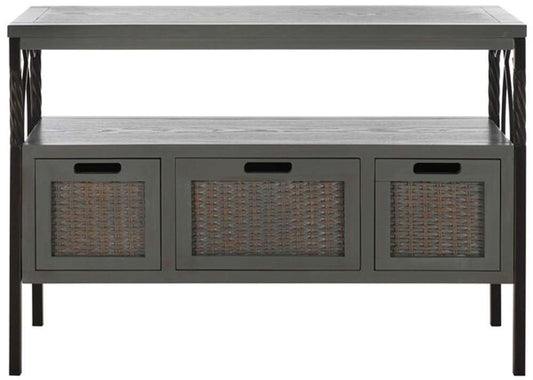 Safavieh - Joshua Media Console - Ash Grey - AMH6532B veiw 1