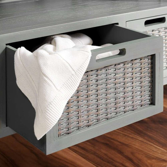 Safavieh - Joshua Media Console - Ash Grey - AMH6532B veiw 2