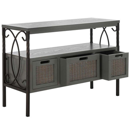 Safavieh - Joshua Media Console - Ash Grey - AMH6532B veiw 4