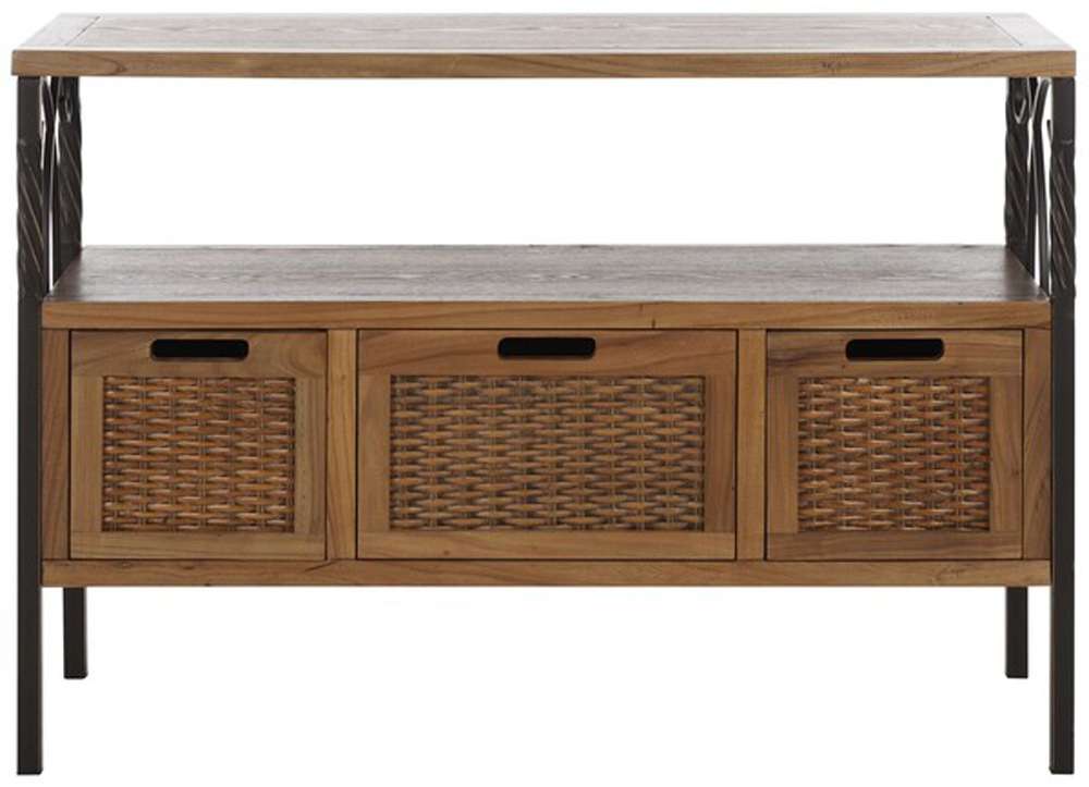 Safavieh - Joshua Media Console - Oak - AMH6532C veiw 1