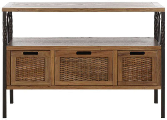 Safavieh - Joshua Media Console - Oak - AMH6532C veiw 1