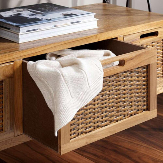 Safavieh - Joshua Media Console - Oak - AMH6532C veiw 2