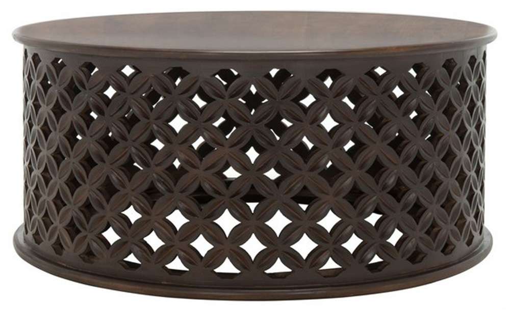 Safavieh - Kaydix Round Coffee Table - Brown - COF5300C veiw 1