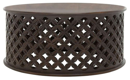 Safavieh - Kaydix Round Coffee Table - Brown - COF5300C veiw 1