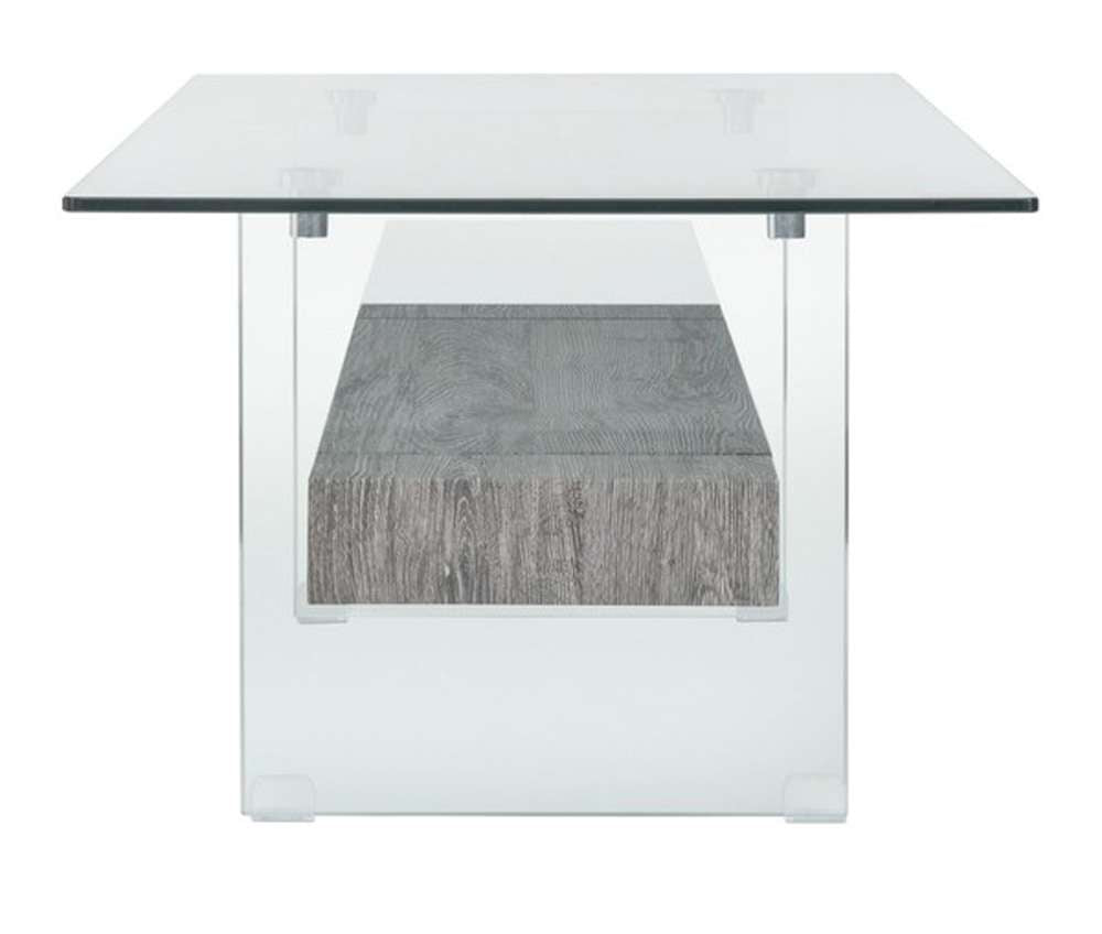 Safavieh - Kayley Coffee Table - Glass - Black Oak - COF7004B veiw 4