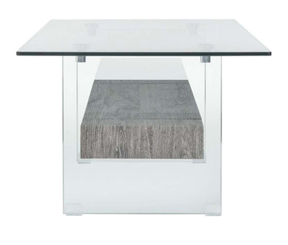 Safavieh - Kayley Coffee Table - Glass - Black Oak - COF7004B veiw 4