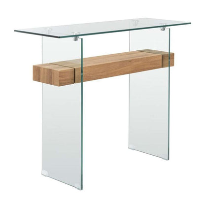Safavieh - Kayley Console Table - Glass - Natural Brown - CNS7001D veiw 3
