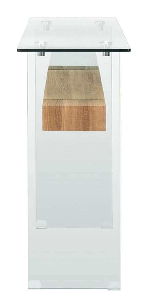 Safavieh - Kayley Console Table - Glass - Natural Brown - CNS7001D veiw 4