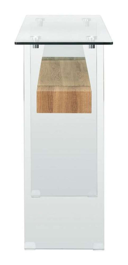 Safavieh - Kayley Console Table - Glass - Natural Brown - CNS7001D veiw 4