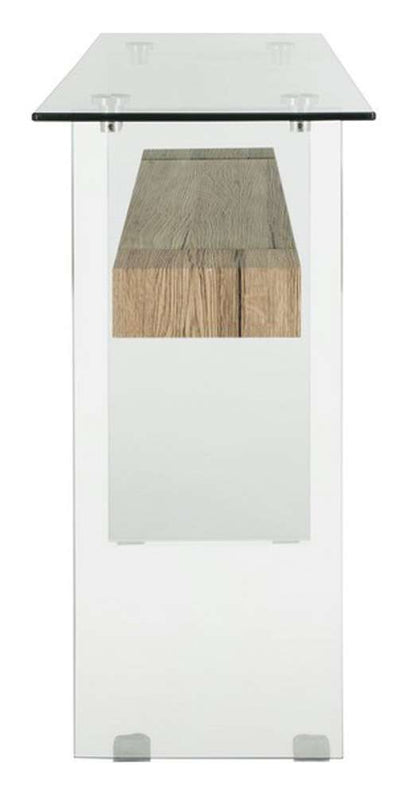 Safavieh - Kayley Console Table - Natural - Glass - CNS7001A veiw 4