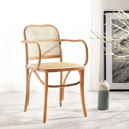 Safavieh - Keiko Cane Dining Chair - Natural - DCH9503C veiw 2