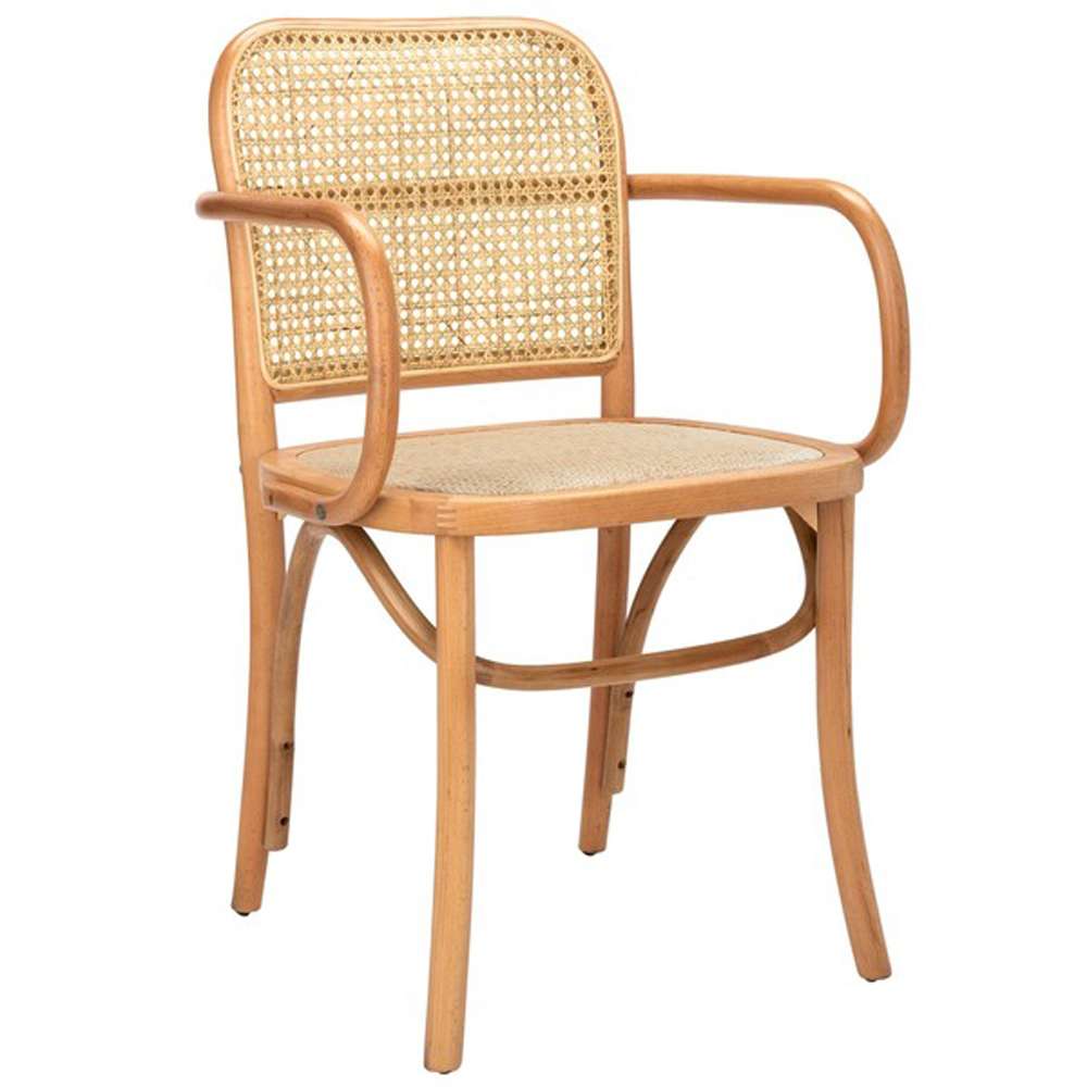 Safavieh - Keiko Cane Dining Chair - Natural - DCH9503C veiw 3