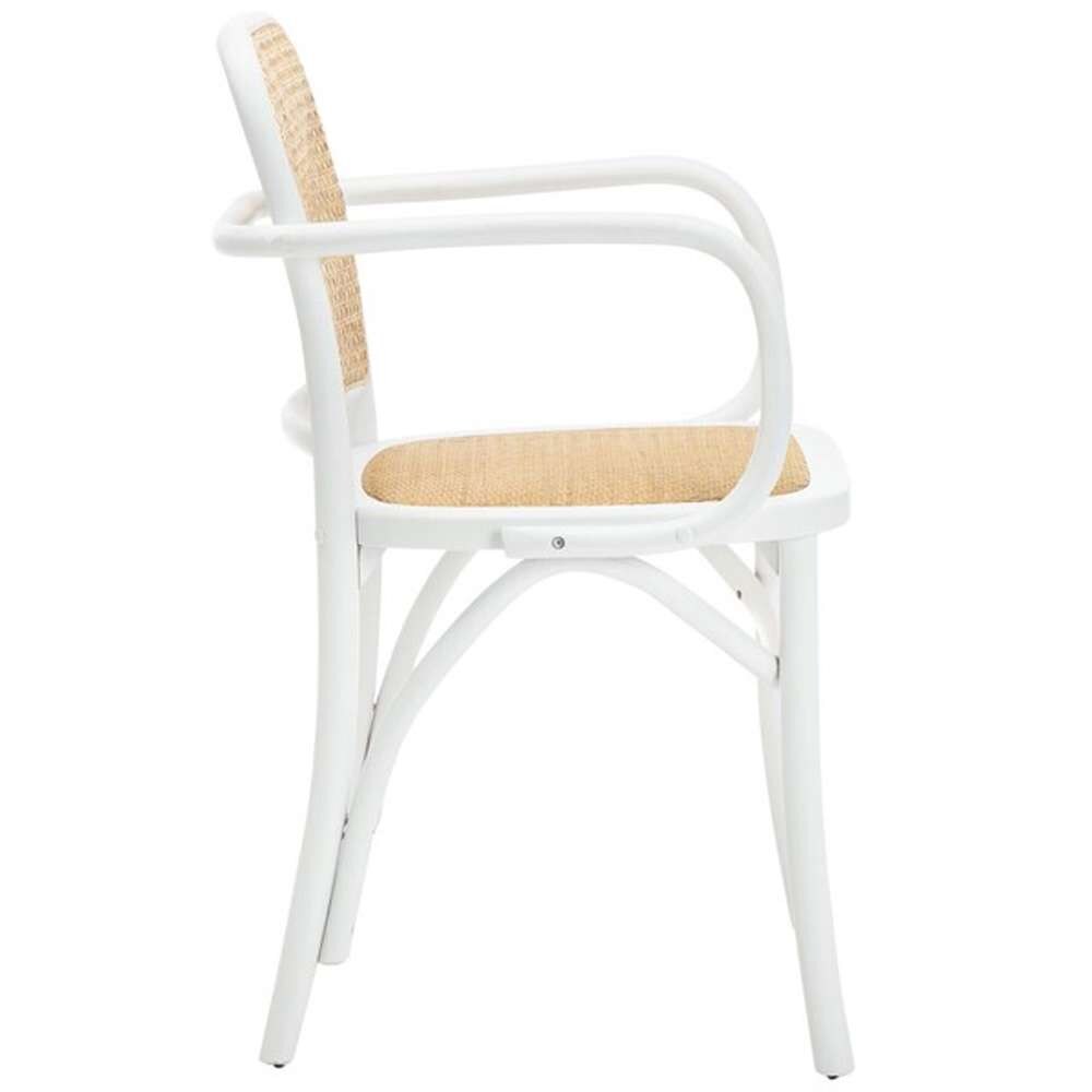 Safavieh - Keiko Cane Dining Chair - White - Natural - DCH9503A veiw 3