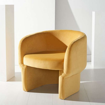 Safavieh - Kellyanne Modern Accent Chair - Mustard - SFV5023C veiw 3