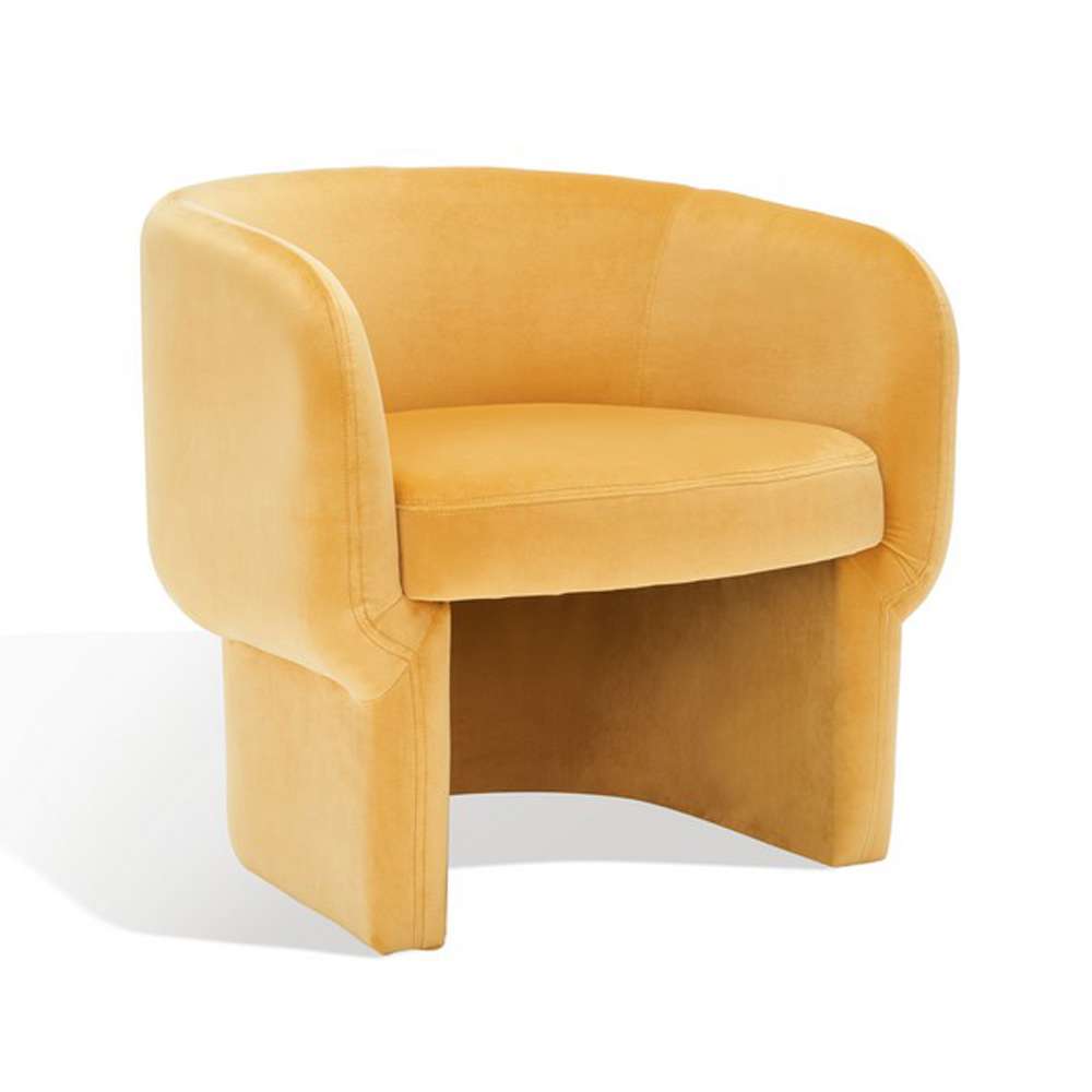 Safavieh - Kellyanne Modern Accent Chair - Mustard - SFV5023C veiw 4
