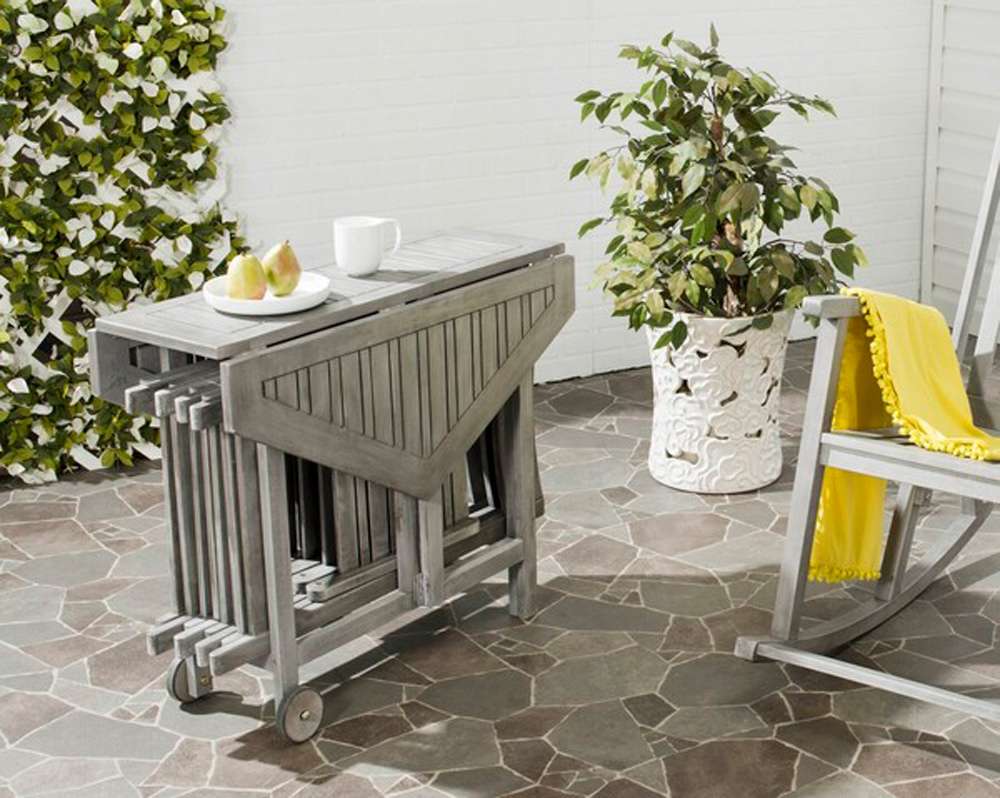Safavieh - Kerman Table/Chair Set - Grey - PAT7000B veiw 2