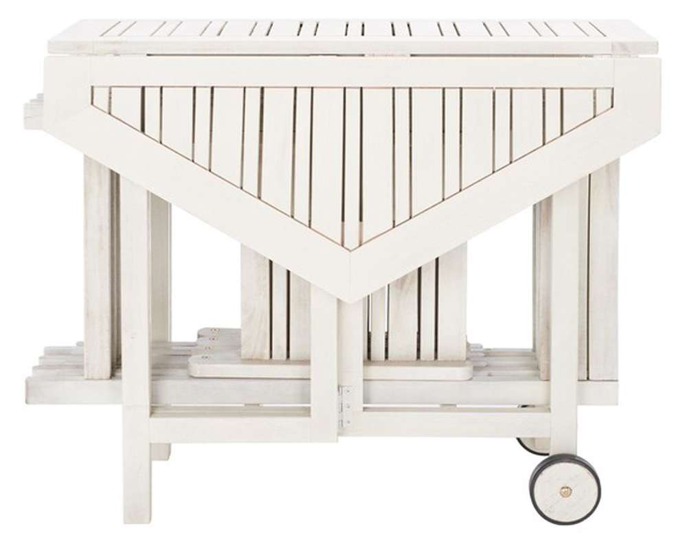 Safavieh - Kerman Table/Chair Set - White - PAT7000D veiw 2