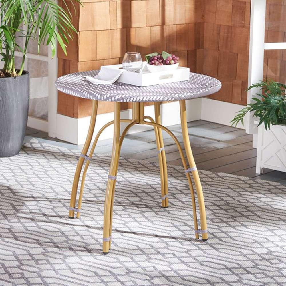 Safavieh - Kylie Bistro Table - Grey - White - PAT4011B veiw 2