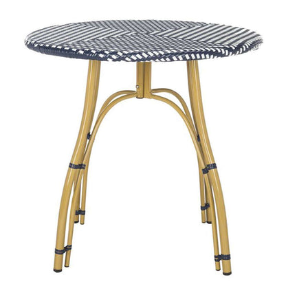 Safavieh - Kylie Bistro Table - Navy - White - PAT4011A veiw 1
