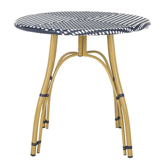 Safavieh - Kylie Bistro Table - Navy - White - PAT4011A veiw 1
