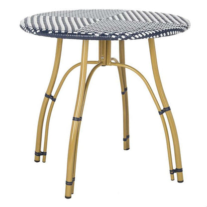 Safavieh - Kylie Bistro Table - Navy - White - PAT4011A veiw 3